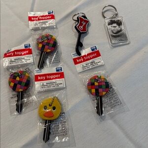 Elvis and friends key accessories.